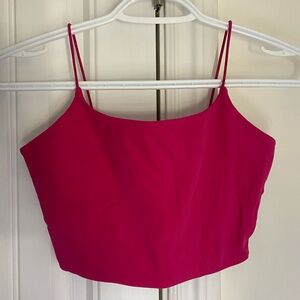 Pink Garage spaghetti noodle strap